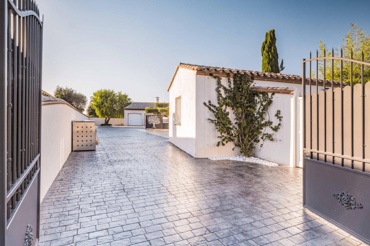 Gites La Catalane Theza Exterior foto
